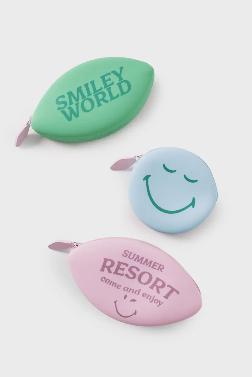 Жіночий рожевий гаманець SmileyWorld® 4