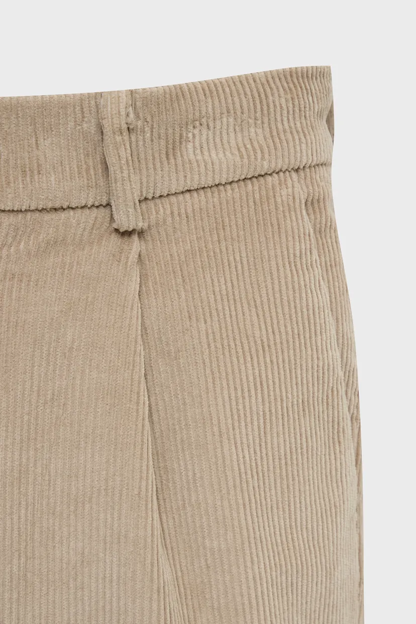 Мужские бежевые вельветовые брюки FUJI POCKET CORDUROY 3