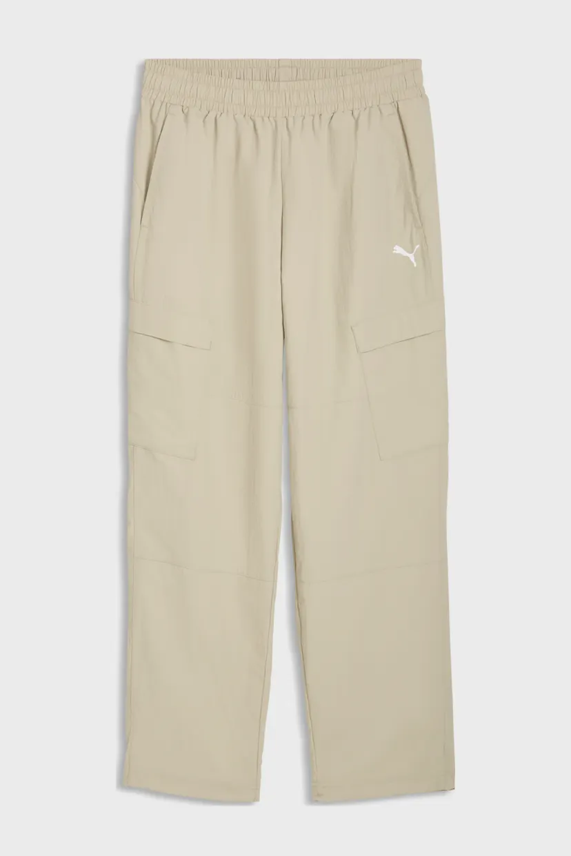 Чоловічі бежеві спортивні штани WARDROBE ESS Relaxed Cargo Pants Men 4