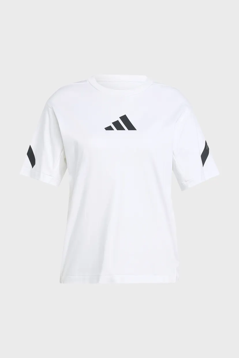 Женская белая футболка adidas Z.N.E. 6