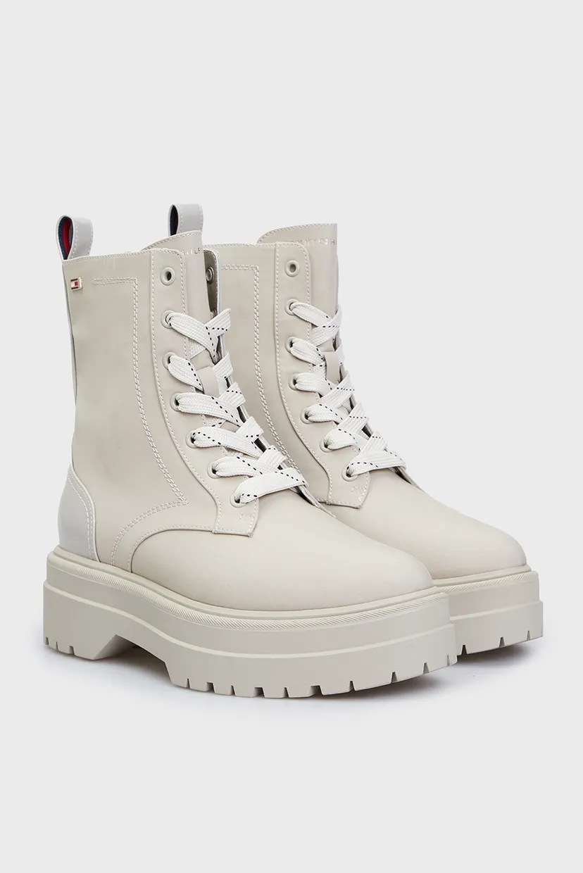 Женские белые ботинки FLAG VENTILE LACE UP BOOT 3