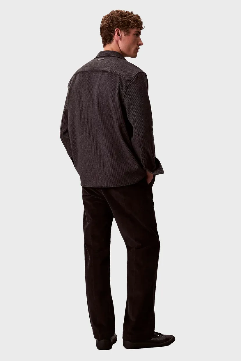 Мужские черные вельветовые брюки CORDUROY 4
