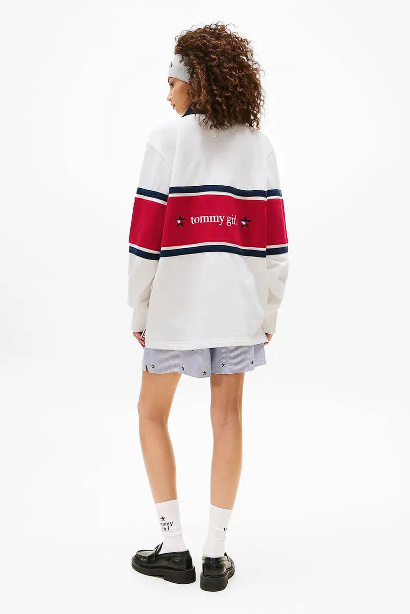 Женская белая спортивная кофта TOMMY GIRL 3