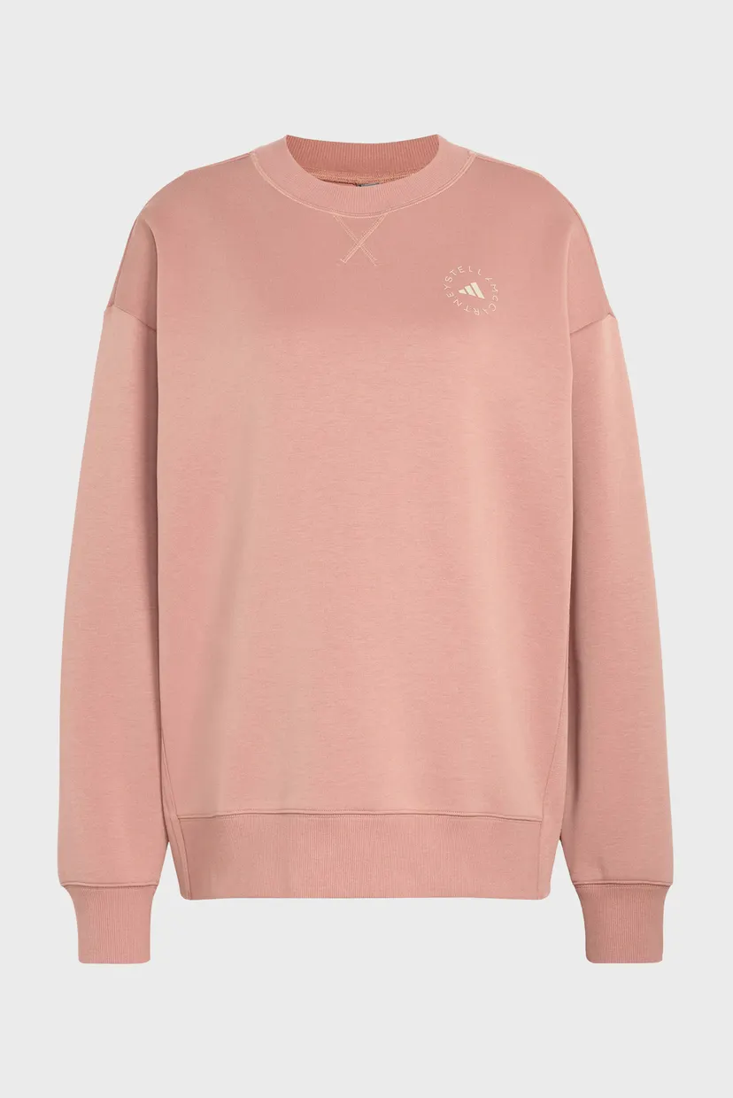 Жіночий рожевий світшот adidas by Stella McCartney Loose Sweatshirt 6