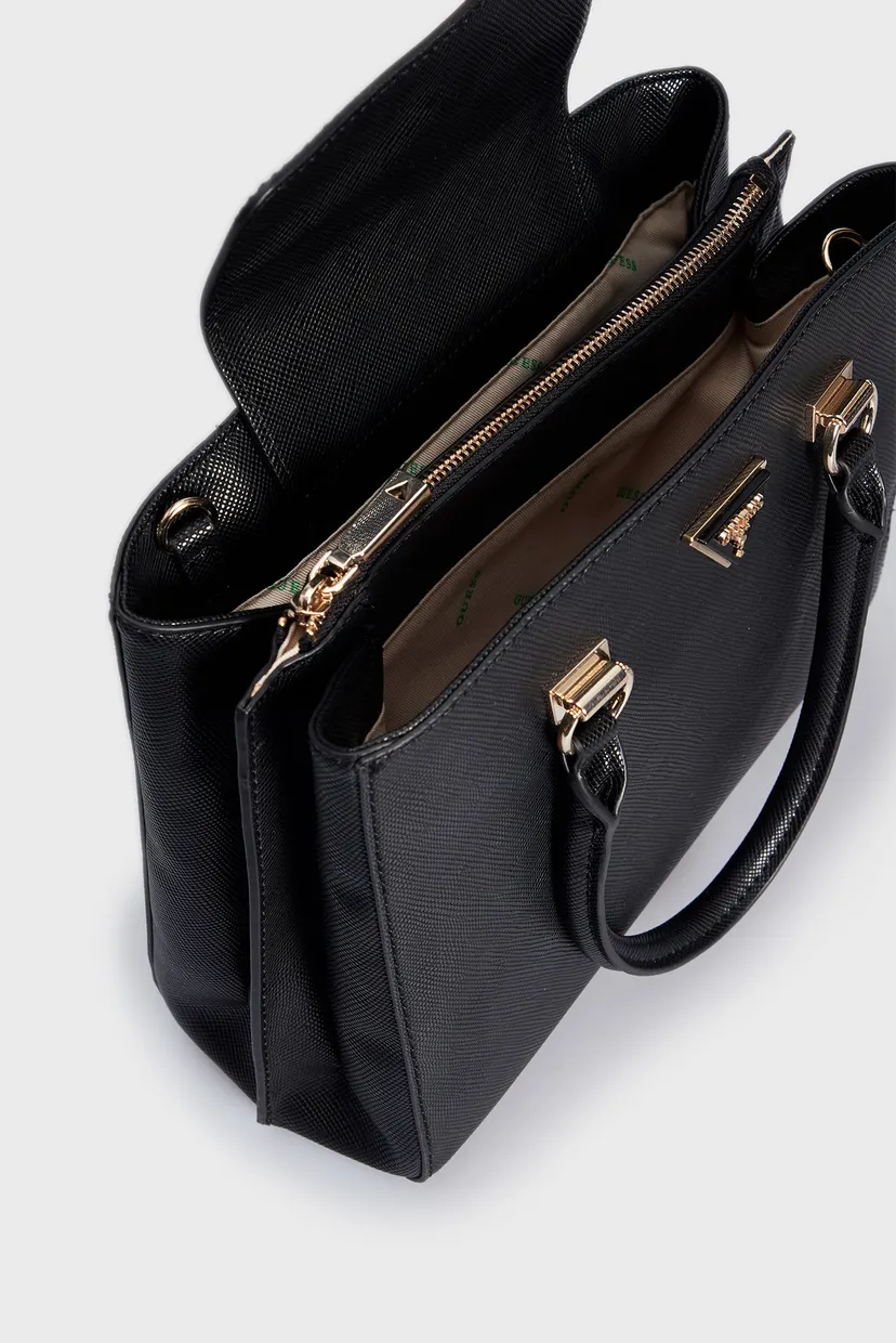 Женская черная сумка ECO ALEXIE GIRLFRIEND SATCHEL 6
