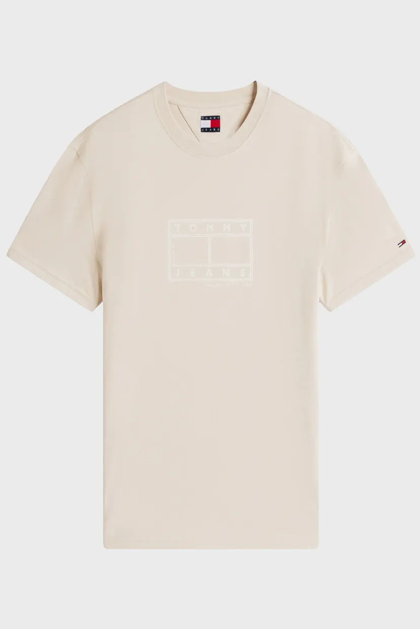 Мужская бежевая футболка CENTER FLAG 5