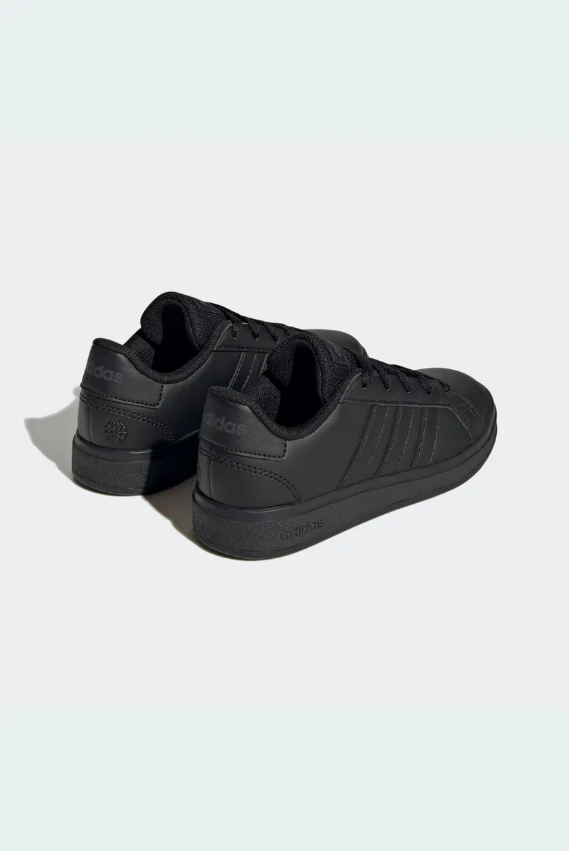 Детские черные сникерсы Grand Court Lifestyle Tennis Lace-Up 5