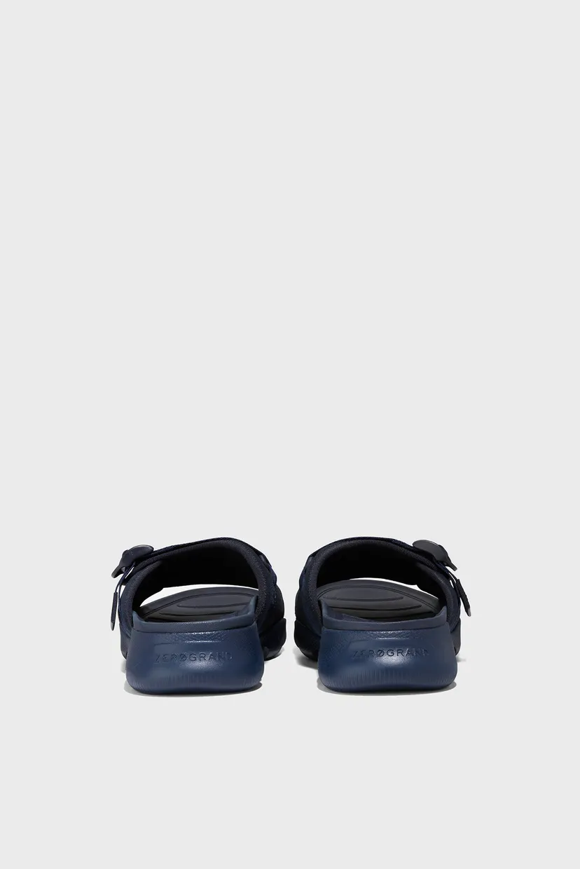 Чоловічі темно-сині слайдери 4.ZERØGRAND Multi-Strap Slide Sandal 6