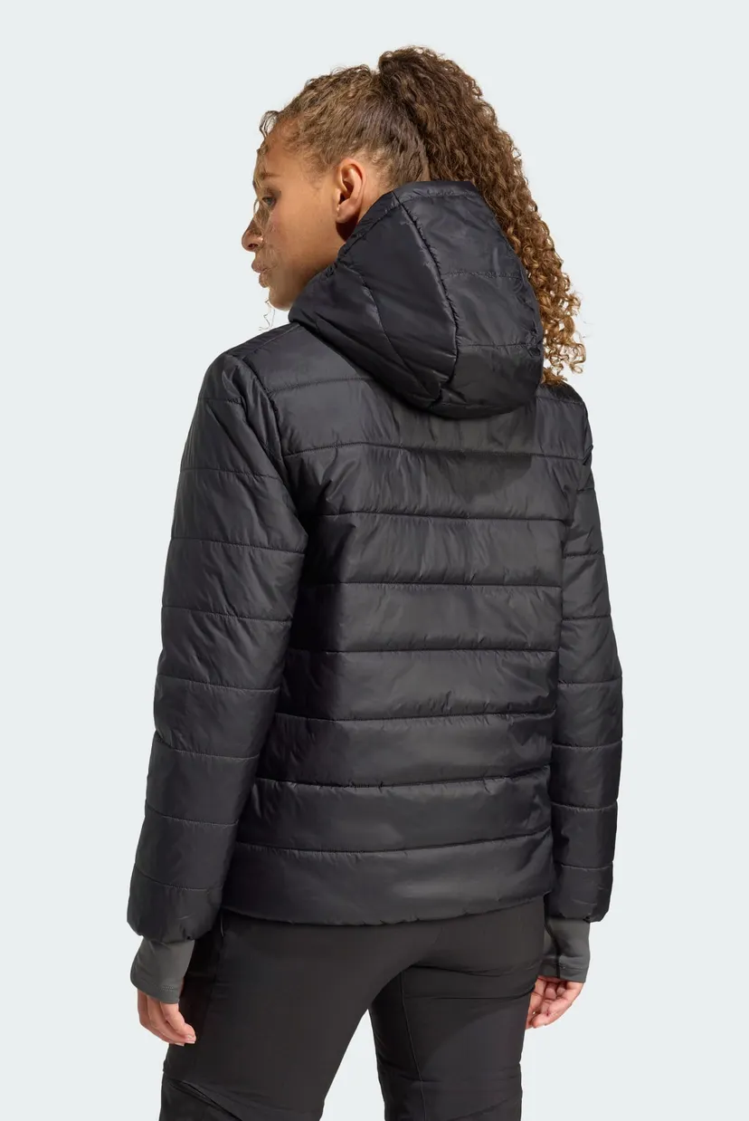 Жіноча чорна куртка Terrex Multi Essentials CLIMAWARM Insulated Hooded 3