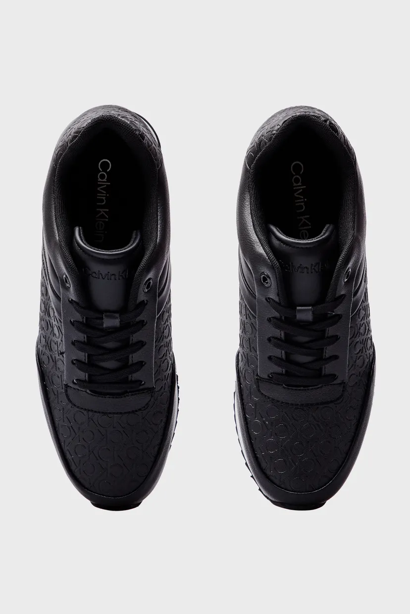 Женские черные кроссовки RUNNER LACE UP MONO MIX 4