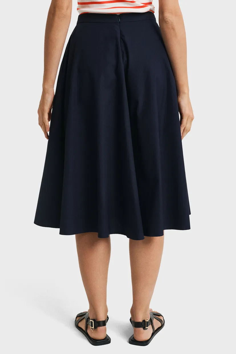 Женская темно-синяя юбка LIGHTWEIGHT CHINO SKIRT 4