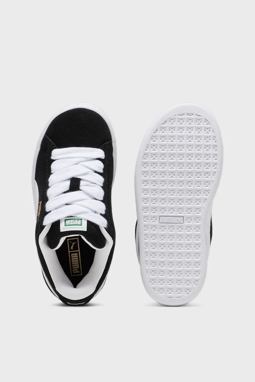 Дитячі чорні замшеві снікерси Suede XL Kids' Sneakers 4