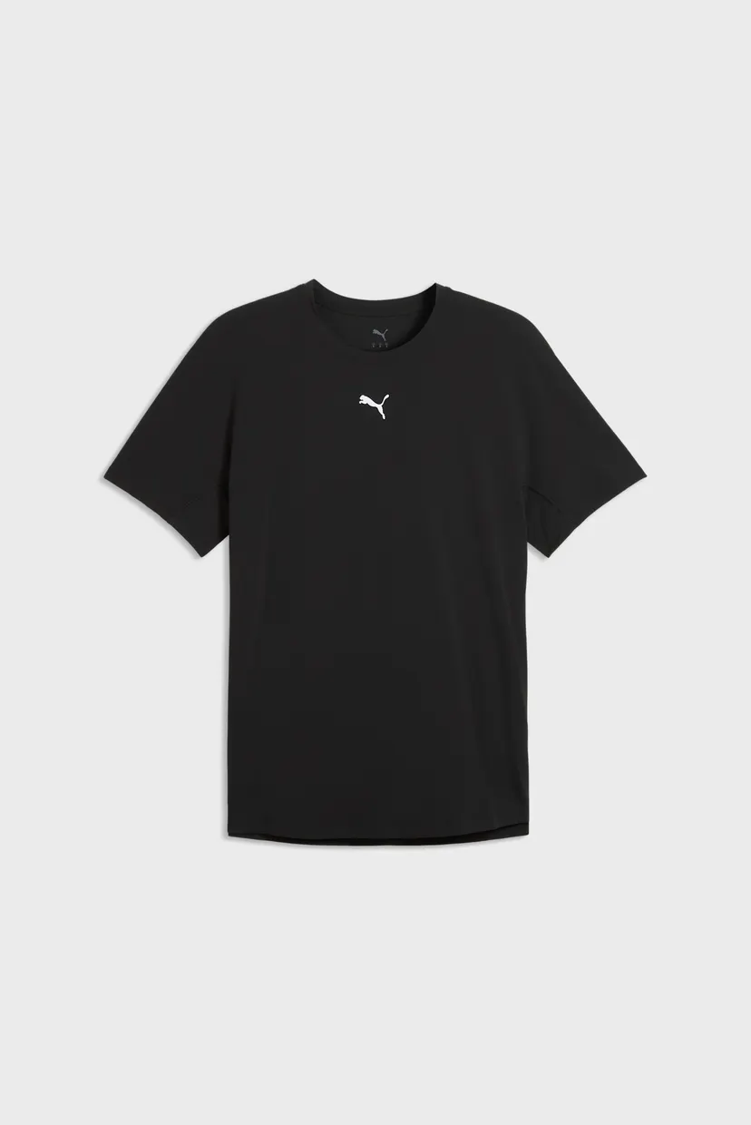 Чоловіча чорна футболка Run coolCELL Boxy Running Tee Men 4