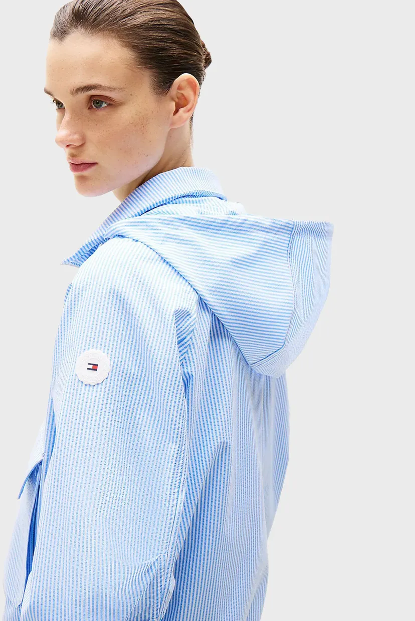 Женская ветровка в полоску SEER SUCKER WINDBREAKER 5