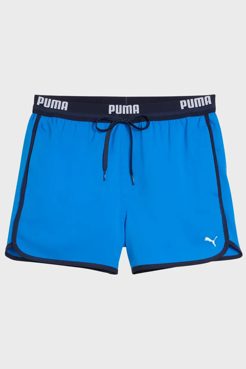 Чоловічі сині плавальні шорти  PUMA Men's Swim Short 4
