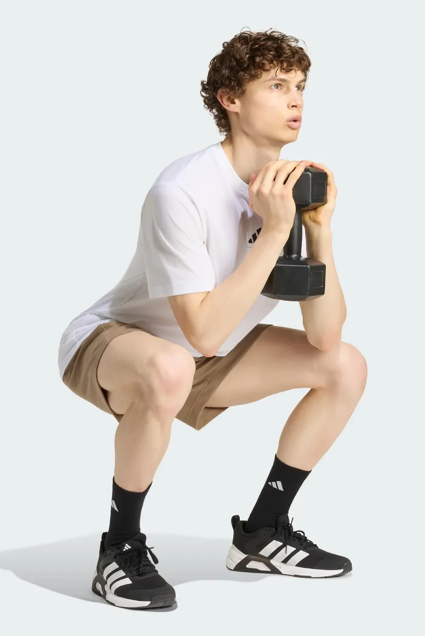 Мужская белая футболка CLIMACOOL CATEGORY TRAINING GRAPHIC 3