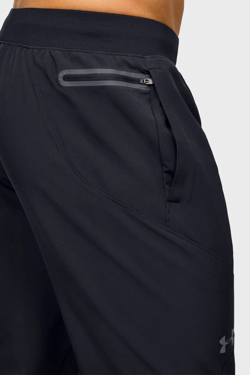 Мужские черные спортивные брюки STRETCH WOVEN UTILITY TAPERED PANT 4