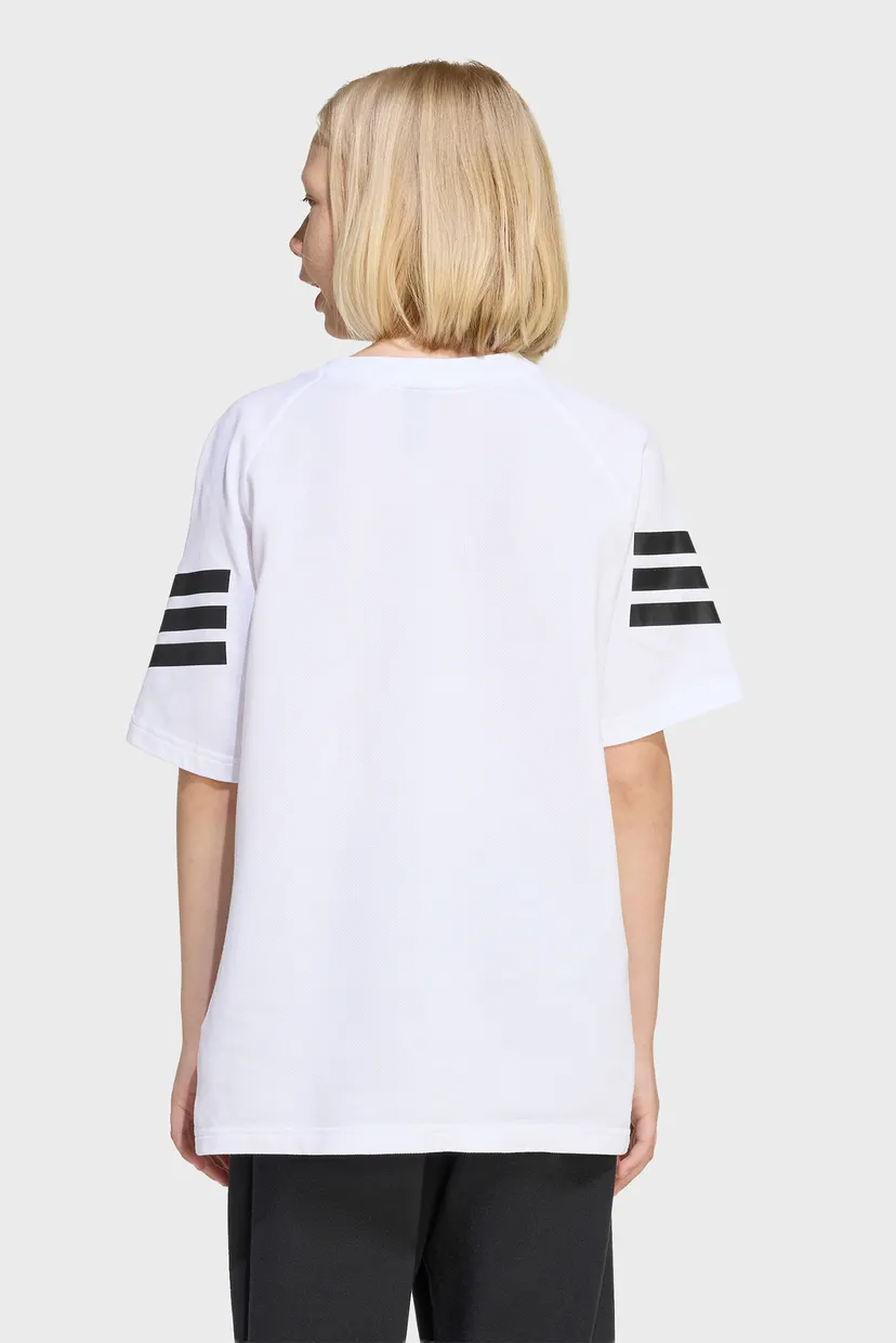 Дитяча біла футболка FUTURE ICONS 3 STRIPES 4