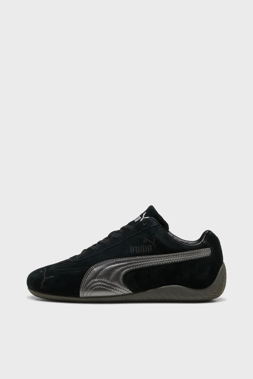 Чорні замшеві кросівки Speedcat Lux Sneakers Unisex 4