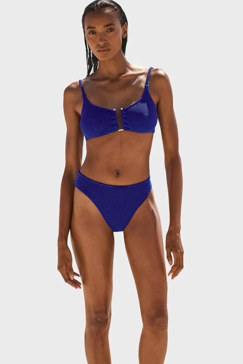 Женские синие трусики от купальника ONESIZE 4