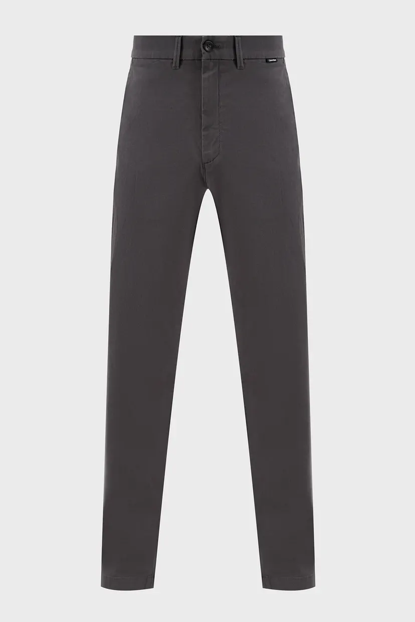 Мужские серые чиносы MODERN TWILL SLIM CHINO 6