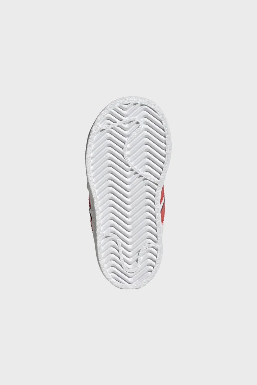 Детские белые сникерсы ADIDAS DISNEY SUPERSTAR LED LIGHTS COMFORT CLOSURE 8