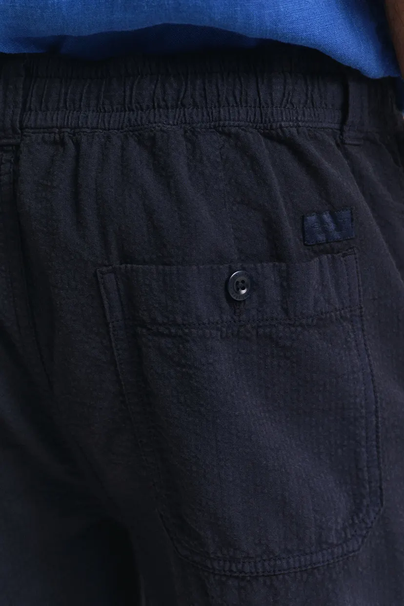 Чоловічі темно-сині шорти REG GMNT DYE SEERSUCKER SHORTS 4