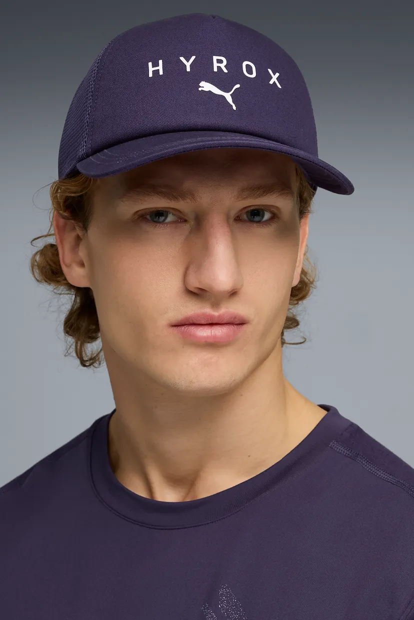 Темно-синя кепка PUMA x HYROX Trucker Cap 3
