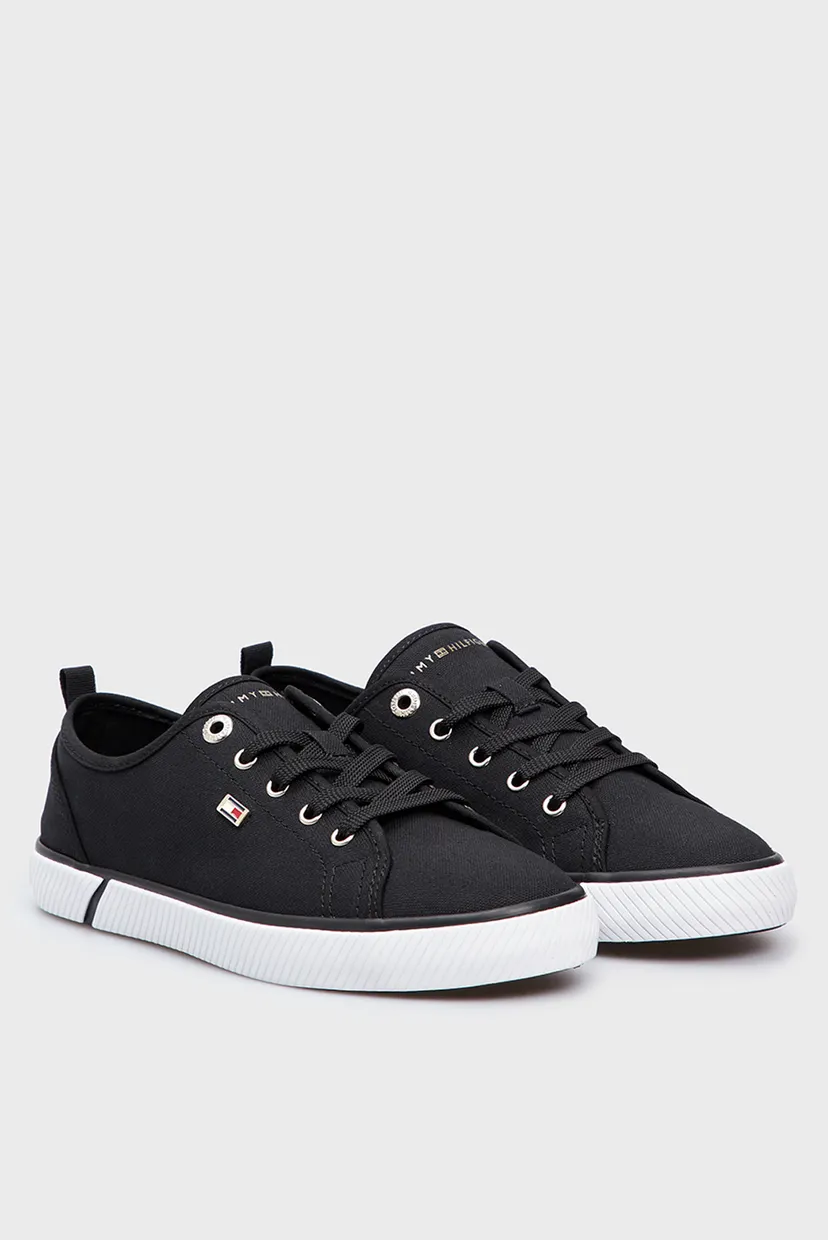 Женские черные кеды VULC CANVAS SNEAKER 3