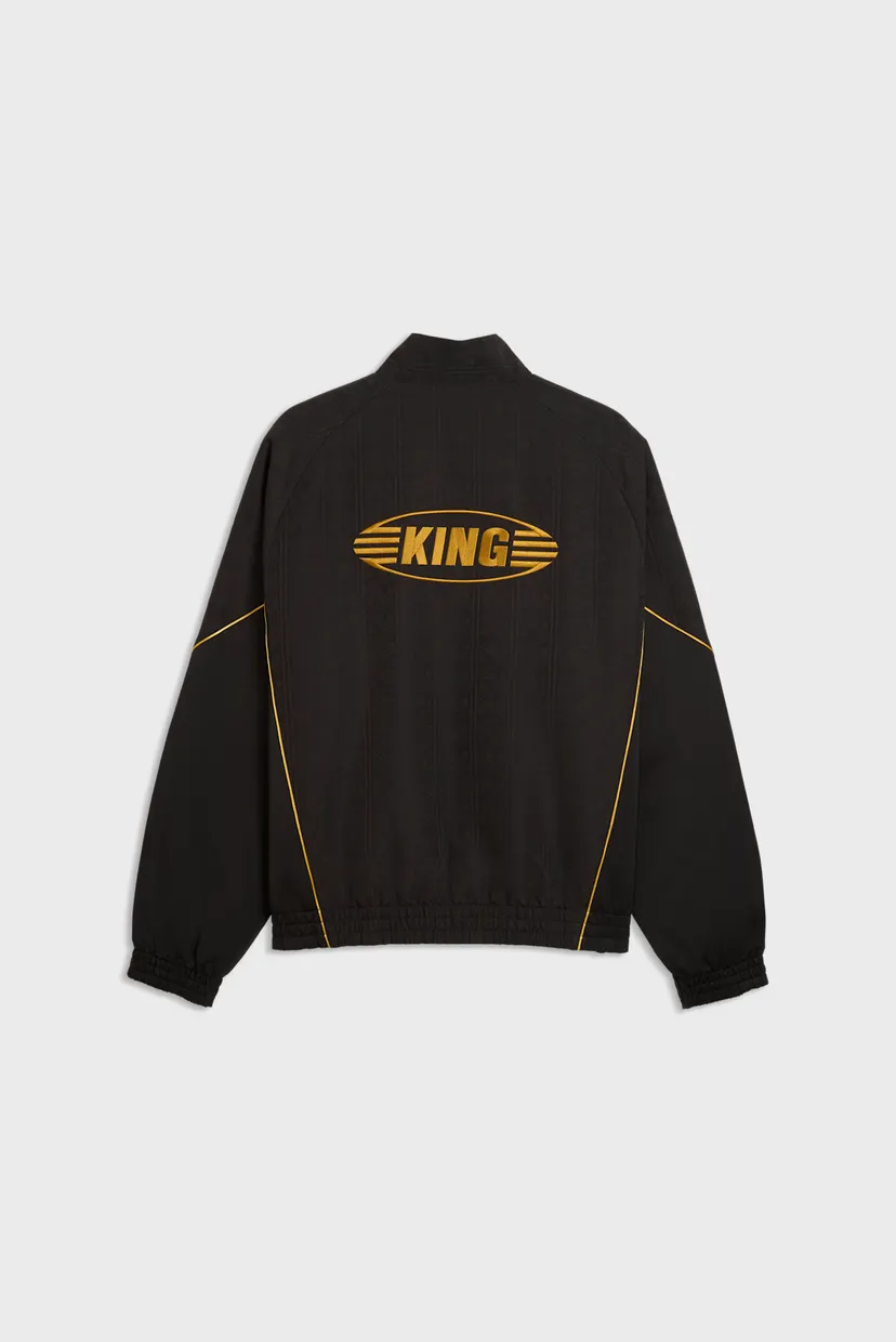 Чорна куртка KING Jacket Unisex (унісекс) 7
