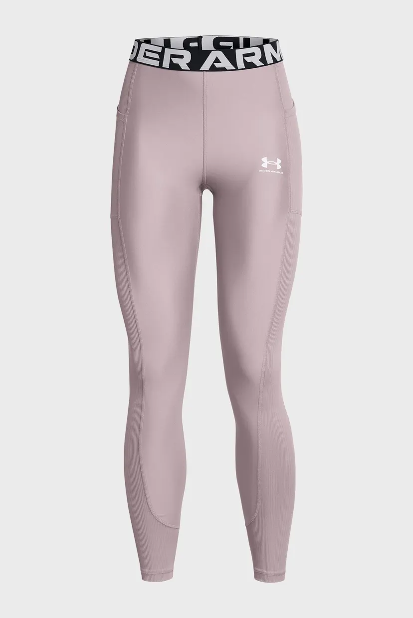 Женские пудровые тайтсы HeatGear Rib Legging 5