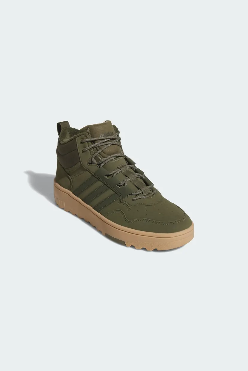 Оливкові кросівки Hoops 4.0 Mid 4
