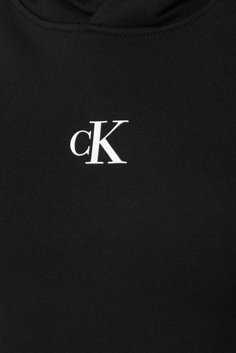 Дитяче чорне худі CK LOGO BOXY 5