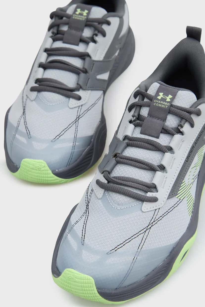 Чоловічі сірі кросівки UA Charged Commit TR 5 Under Armour 6007140 Чоловічі сірі кросівки UA Charged Commit TR 5 Under Armour 6007140