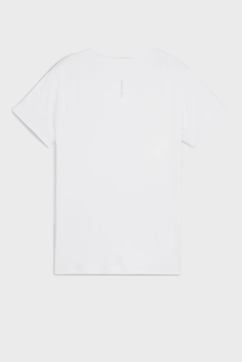 Жіноча біла футболка RUN CLOUDSPUN Tee Women 5
