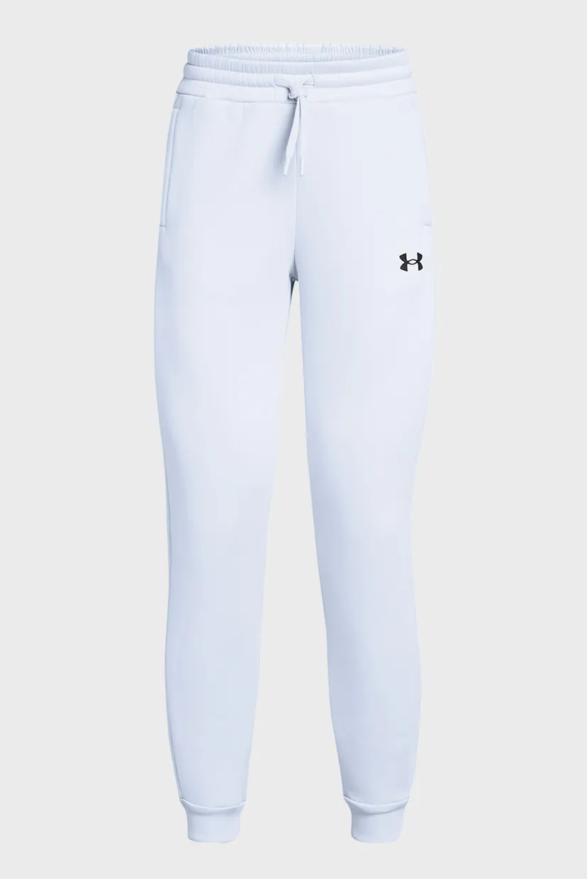 Женские голубые спортивные брюки UA Armour Fleece Jogger 5