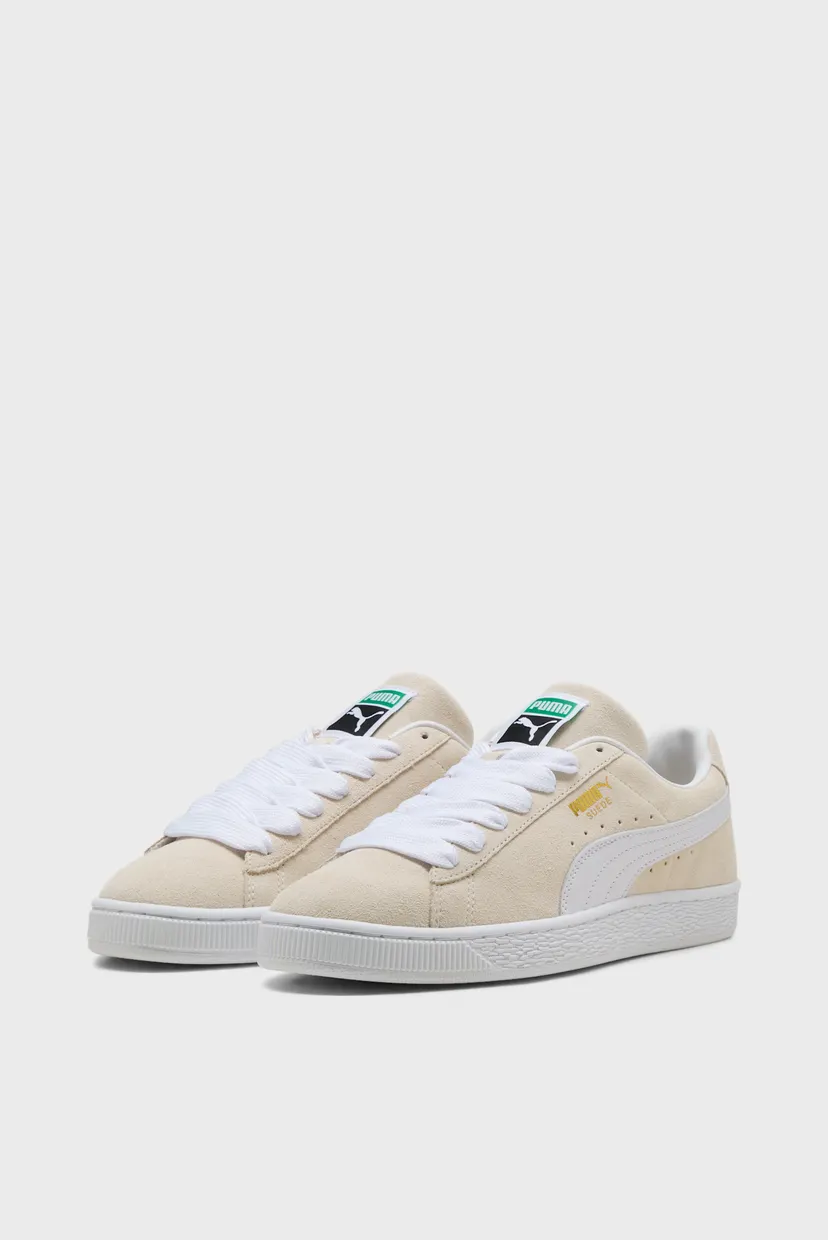 Бежевые замшевые сникерсы Suede Classic Sneakers Unisex 3