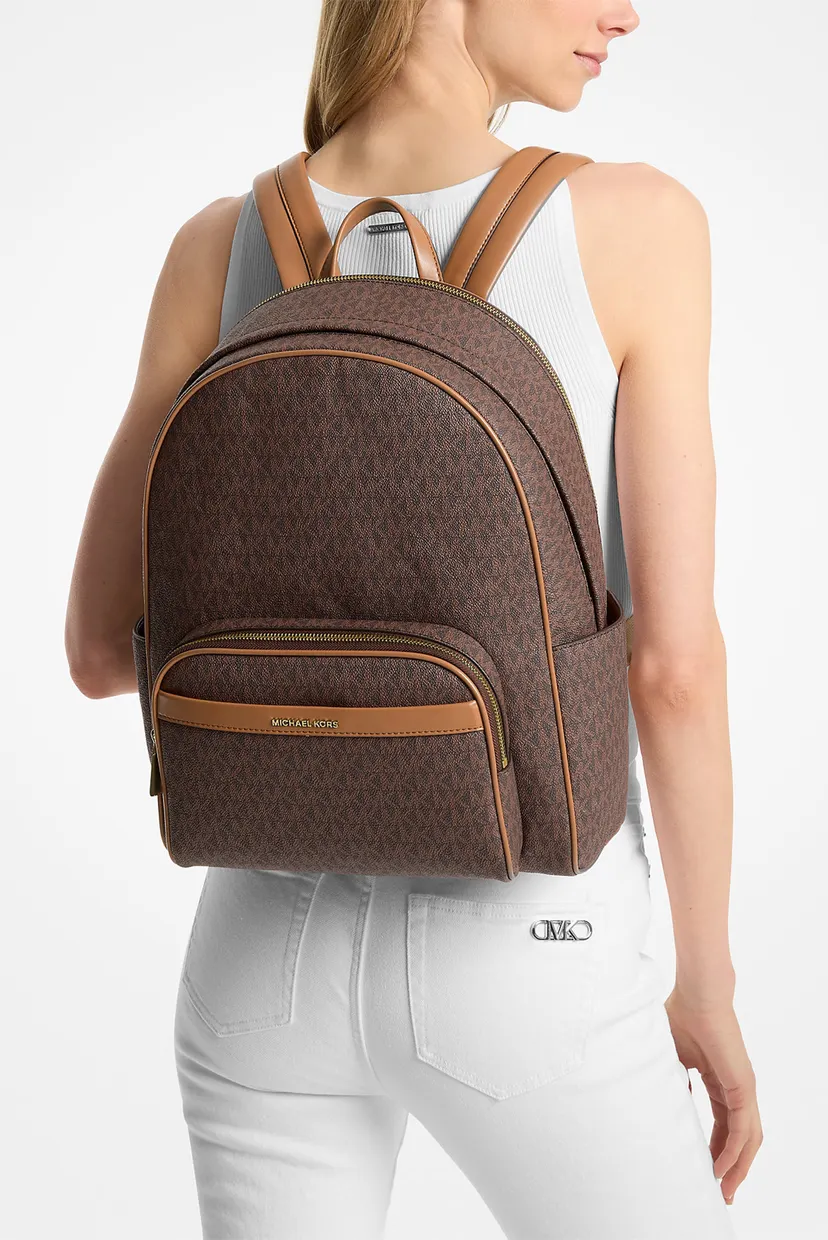 Жіночий коричневий рюкзак з візерунком BEX BACKPACK Michael Kors