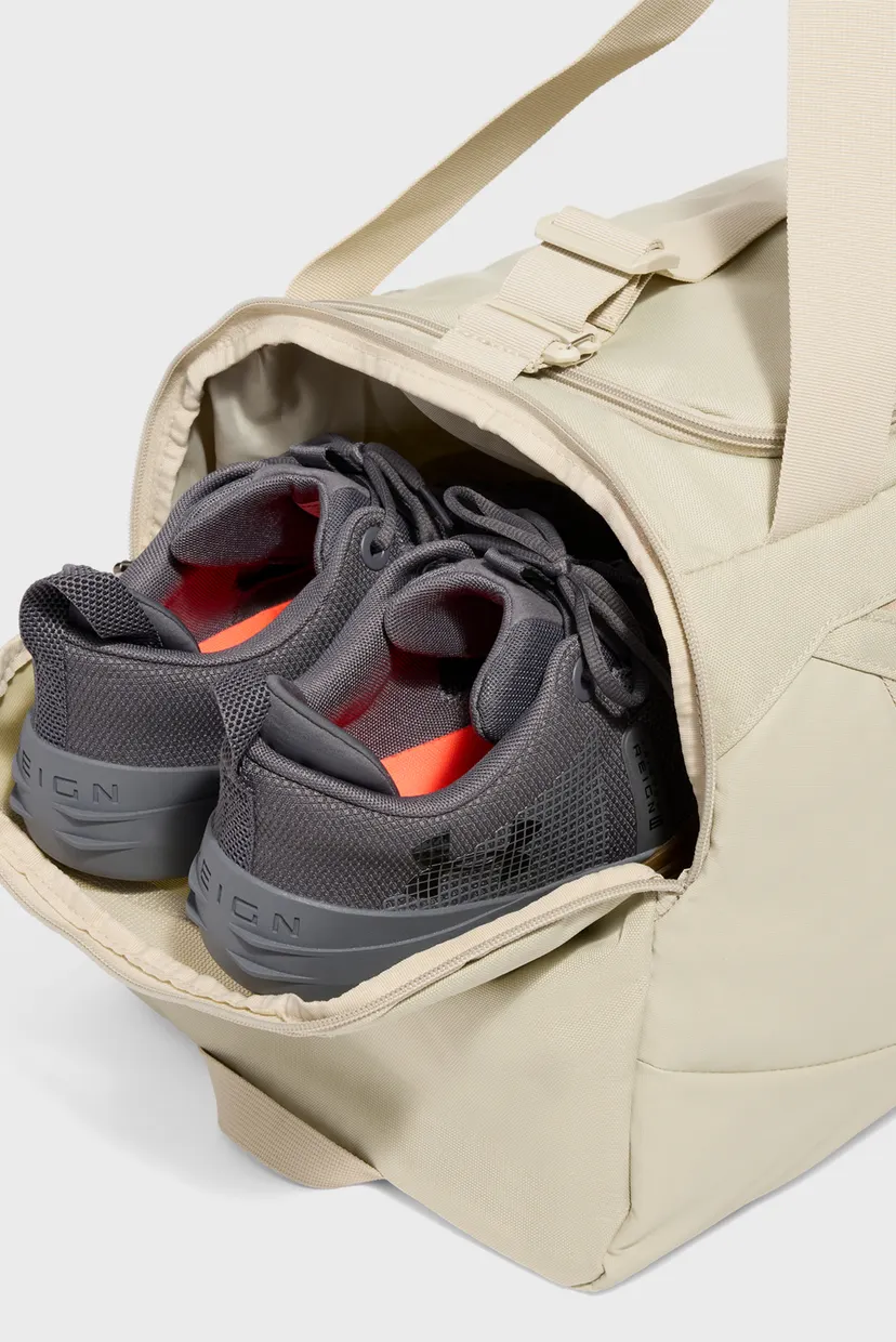 Бежева спортивна сумка UA Undeniable 5.0 Duffle MD 4