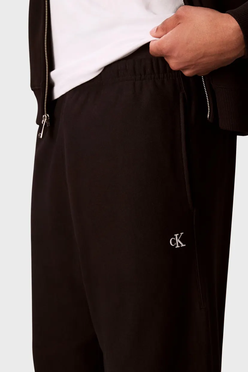 Мужские черные спортивные брюки 350TERRY MONOGRAM 4