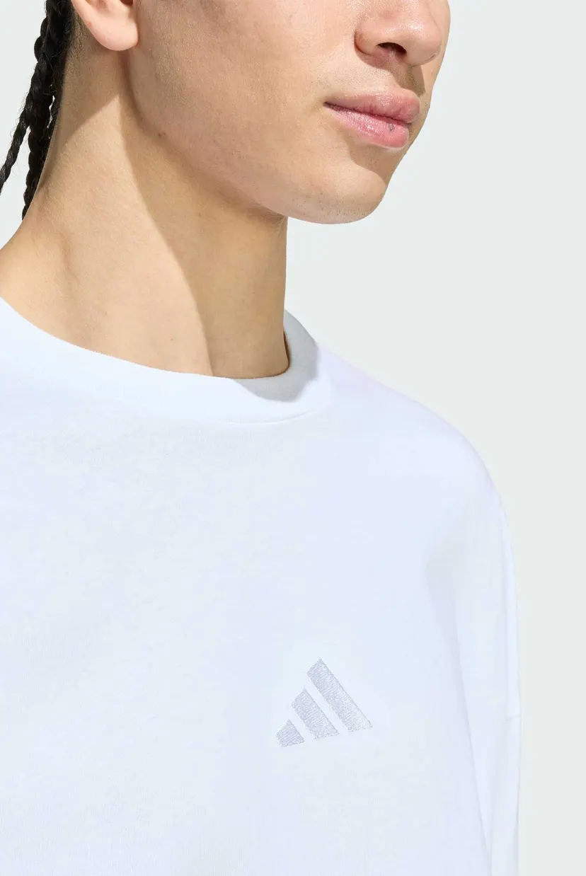 Мужской белый лонгслив ADIDAS KIT 3-STRIPES 4