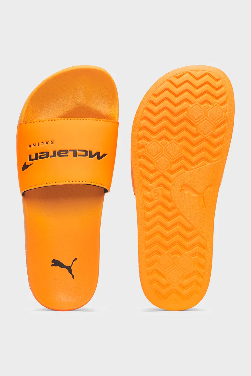 Оранжевые слайдеры McLAREN RACING Leadcat 2.0 Sandals Унисекс 4
