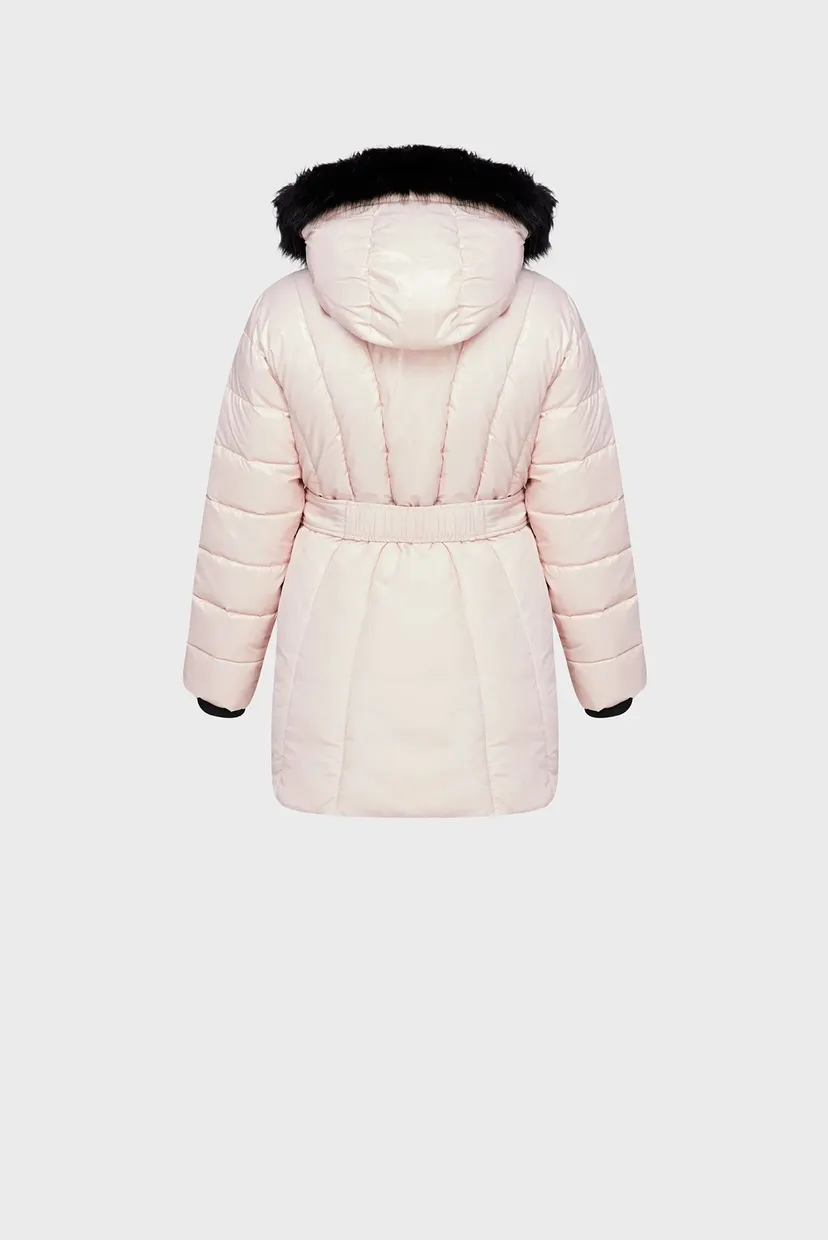 Дитяча пудрова куртка LONG BELTED PUFFER COAT 6