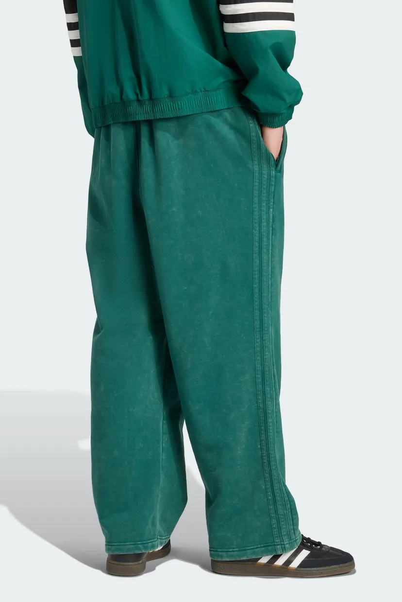 Чоловічі зелені спортивні штани WASHED SWEAT 3