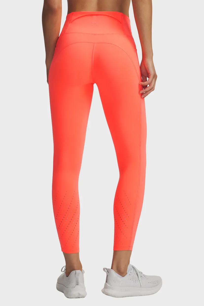 Жіночі помаранчеві тайтси UA Launch Elite Ankle Tights 3