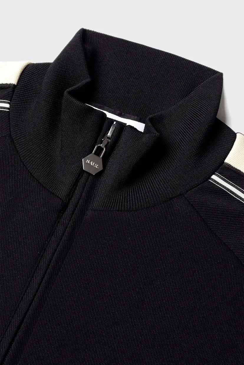 Чоловіча чорна спортивна кофта Tape Track Jacket 5