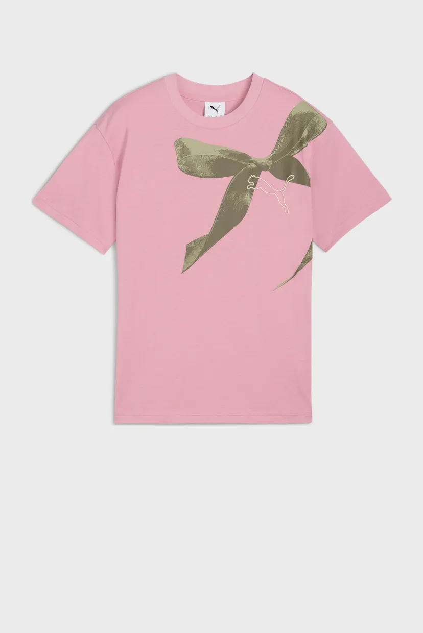 Дитяча пудрова футболка Bowtique Relaxed Graphic Tee Youth 4
