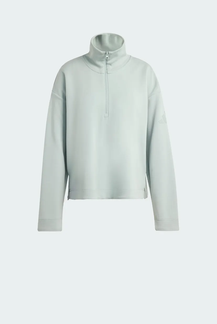 Жіноча м'ятна спортивна кофта ALL SZN Soft Lux Quarter-Zip 6