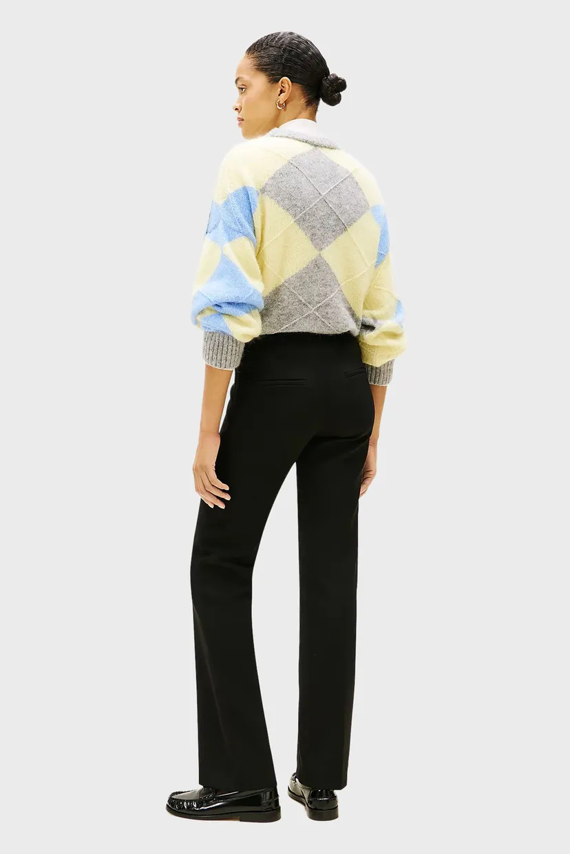 Женские черные брюки PUNTO KICK FLARE PANT 3