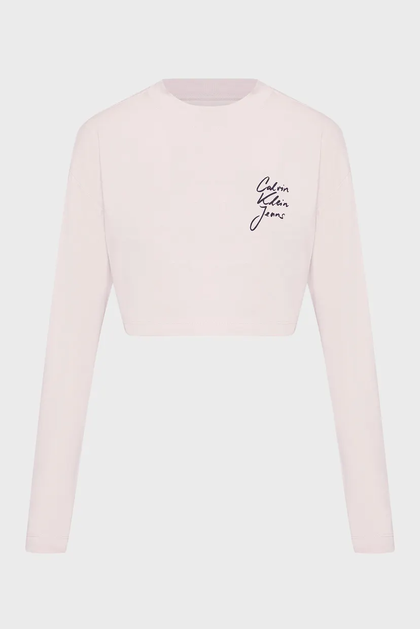 Жіночий сірий лонгслів SCRIPT INSTITUTIONAL LS TEE 6